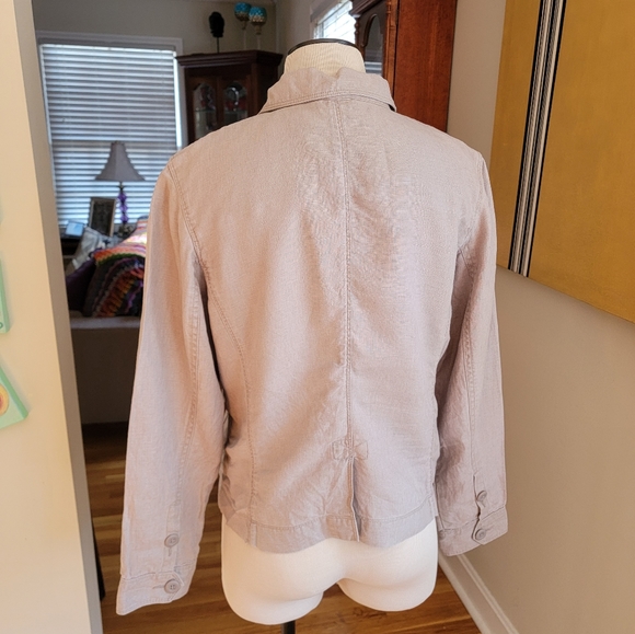 Vintage L.L. Bean Linen Jacket - Picture 6 of 8